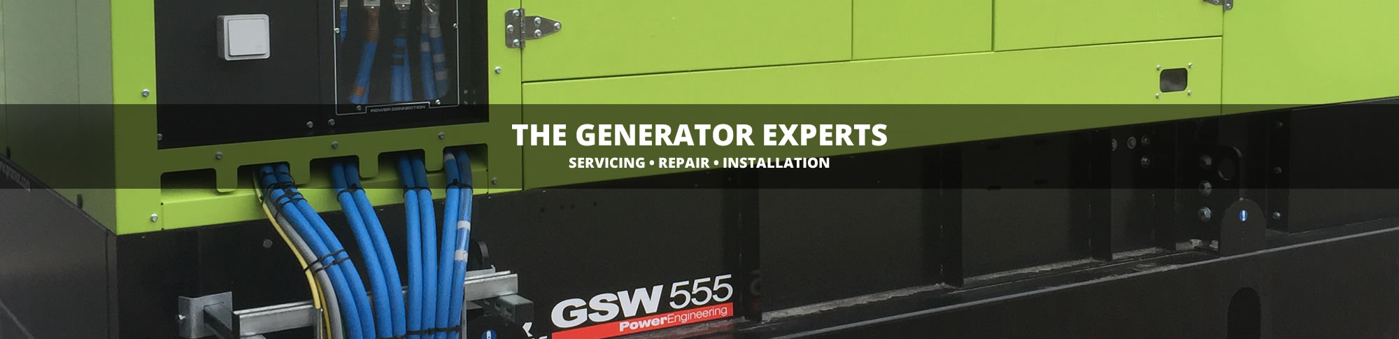 The Generator Experts, Servicing, Repair, Installation